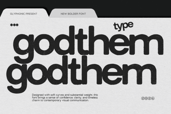 Discover Godthem Font for Creative Design Projects
