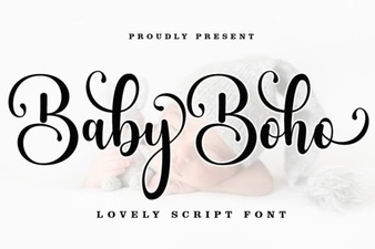 Boho Baby Font: Creative Typography for Design Projects