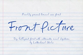 Front Font Design Ideas for Your Project