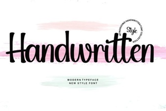 Bring Personality to Projects with Handwritten Fonts